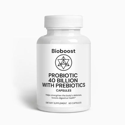 Probiotic 40 Billion with Prebiotics