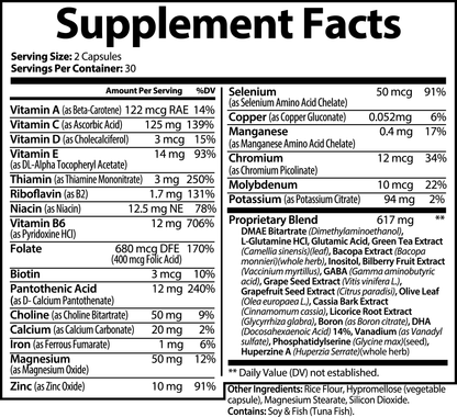 Nootropic Brain & Focus Formula